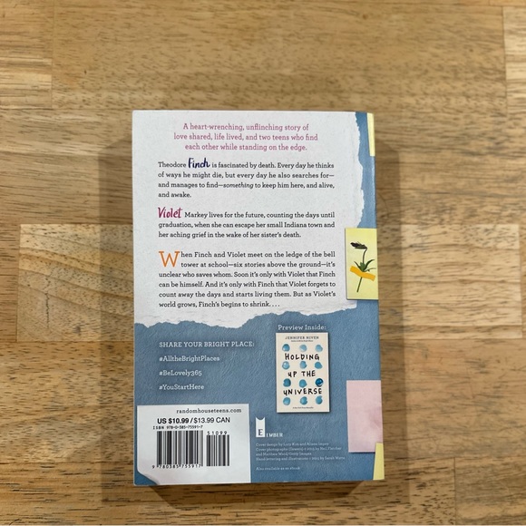 All the Bright Places by Jennifer Niven (Original Cover) - Picture 3 of 3